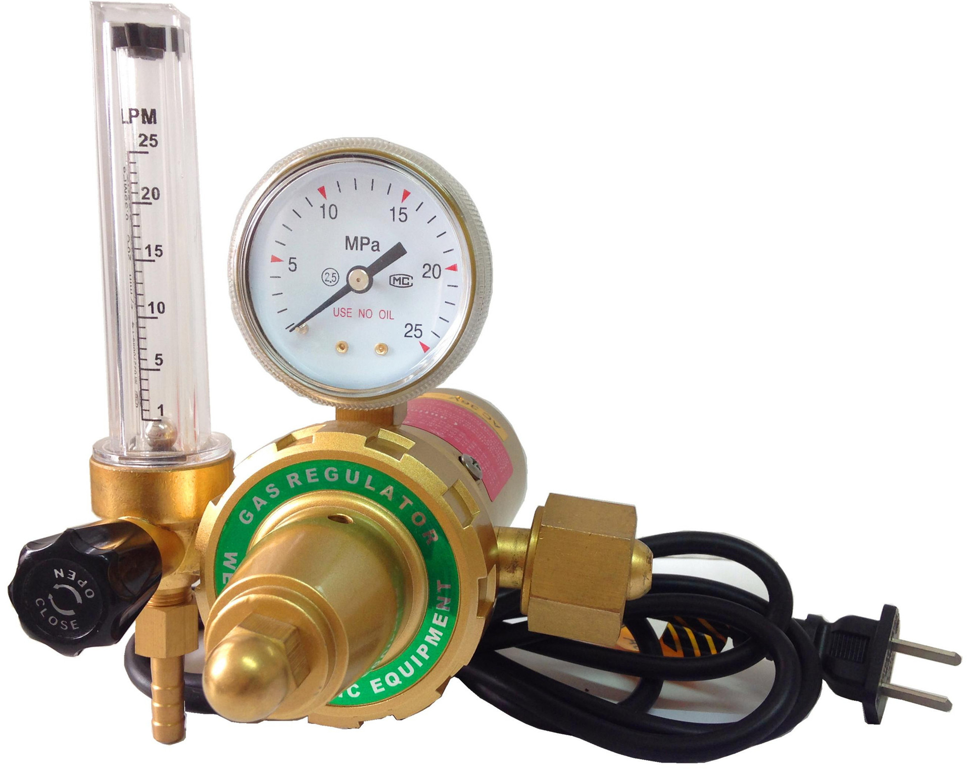 【【厂家热销】威信WX59加热CO2二氧化碳表全铜材质、减压器、气表】价格,厂家,图片,压力表,温州威信电器仪表-